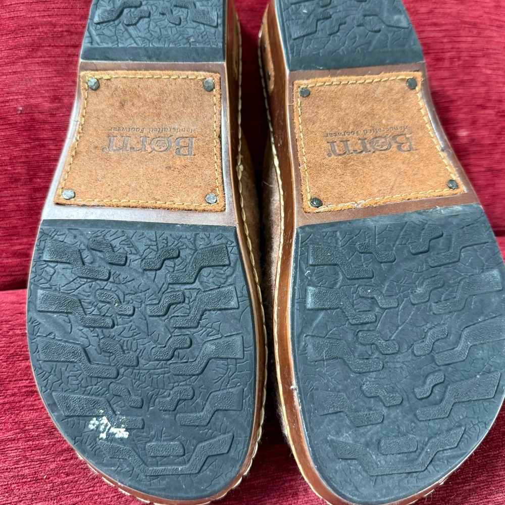 Born Tan Aztec Clogs - Picture 3 of 4